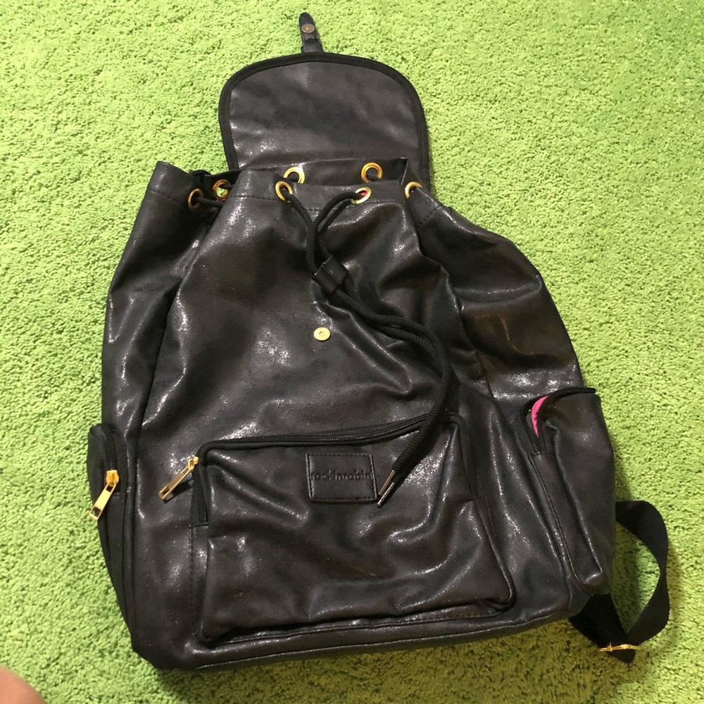 Leather studded backpack - Picture 2 of 4